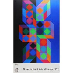 Olympische Speiel Munchen Class 3 by Victor Vasarely