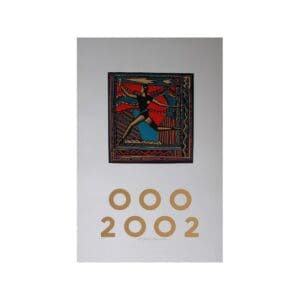 2002 Torch Runner Lithograph Signed by Artist