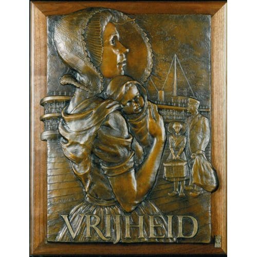 Dutch Bas Relief by Eugine Daub