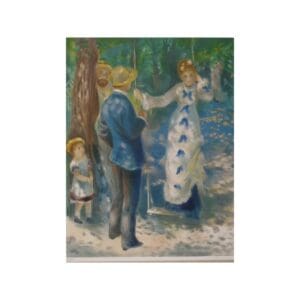 A man and woman in a park with a child nearby.