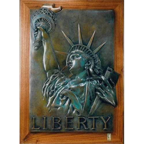 Lliberty Bas Relief DR. Sherman O. Strand