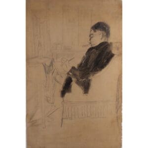 Profile of a Man John Steuart Curry