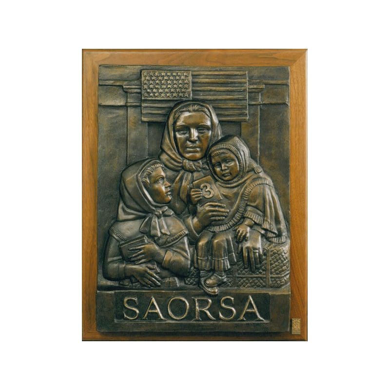 Scottish Bas Relief by Abram Beiskie