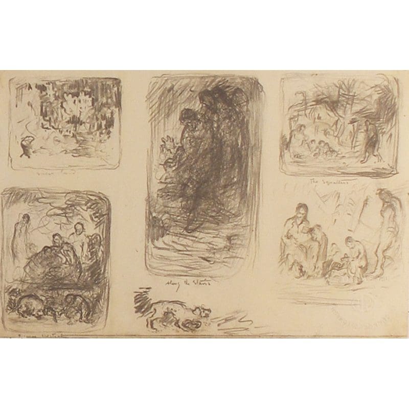 Study for mural, 4